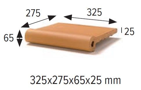 32,5x27,5 cm Szegélykő 33 - Szkimmer típushoz (fölöző rendszerhez)