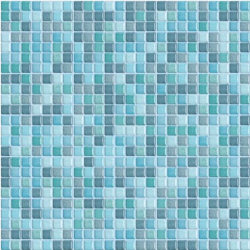 1.0 SAN FELICE kék kerámia medence mozaik