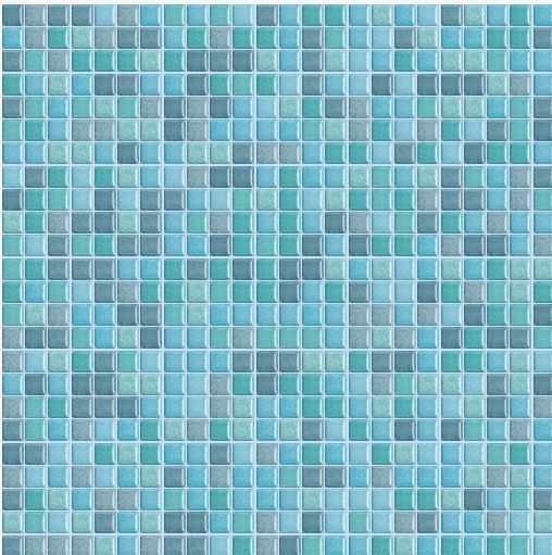 1.0 PIOMBINO kék kerámia medence mozaik