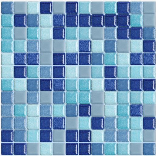 2.5 MARE kék medence mozaik burkolat