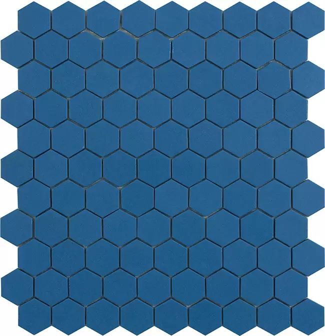 3.5x3.5 Sötétkék - Candy Ether - Hexagon üvegmozaik wellness burkolat