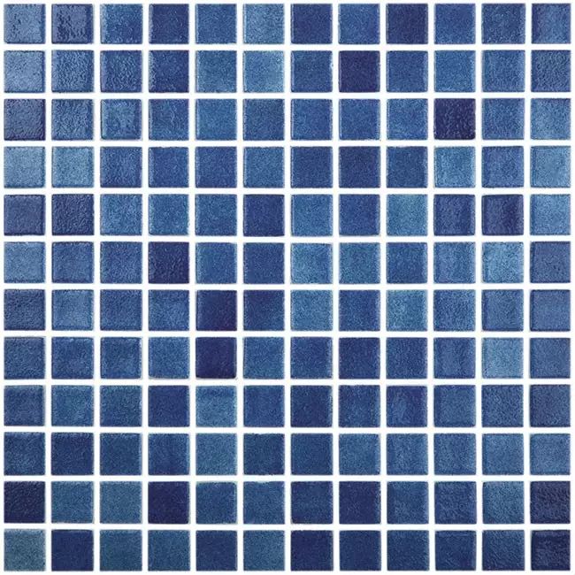 2.5 Sötétkék - Niebla Azul Marino - üvegmozaik medence burkolat
