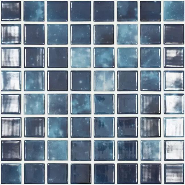 3.8 Sötétkék - Estelar Blue - üvegmozaik medence burkolat