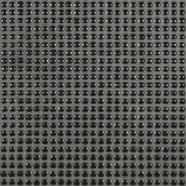 1.2 Fekete-Antracit - Pearl Antracita - Kör üvegmozaik (gyöngy) wellness mozaik burkolat