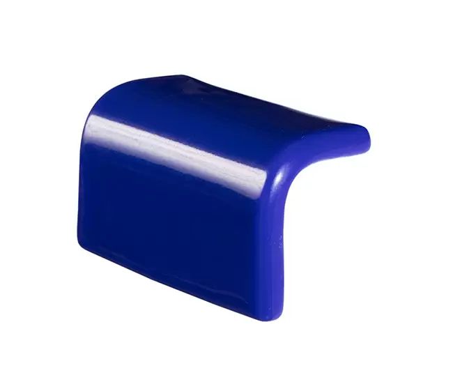 5x5 cm Pozitív mozaik hajlatelem lépcsőhöz és szegélyhez - Step Convexo Liso Azul Marino