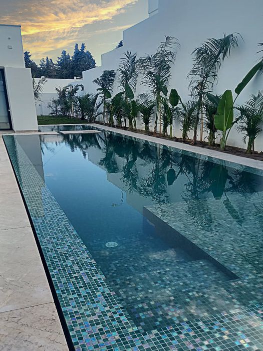 NILO Medence Mozaik Burkolat