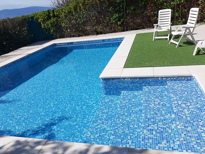 Bidasoa Medence mozaik Burkolat