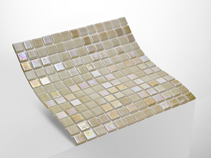 TIBER Bézs Kültéri Medence Mozaik Burkolat