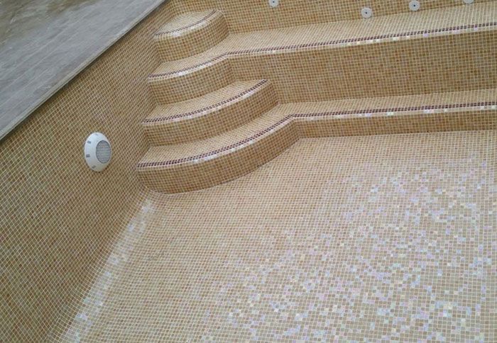 TAMESIS Medence Mozaik Burkolat