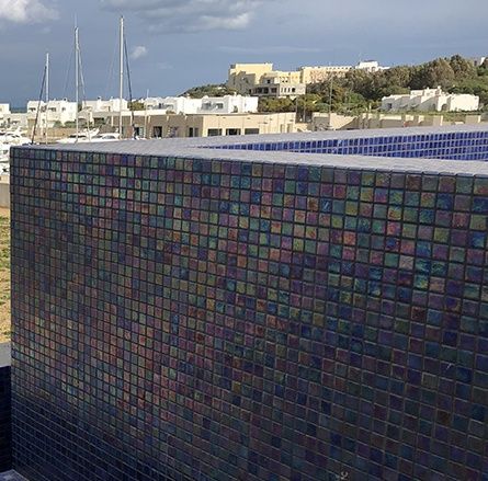 FULL EXTRA P55 Kültéri Medence Mozaik Burkolat