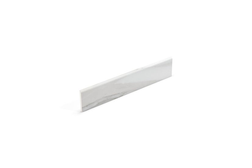 9x60 Calacatta Skirting Board Márványos Gres Gyári lábazat