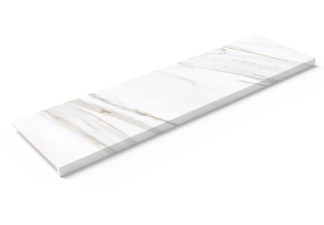 32,6x120 CALACATTA Recto Step Csúszásmentes Lépcsőelem 32,6x120 CALACATTA Recto Step Csúszásmentes Lépcsőelem