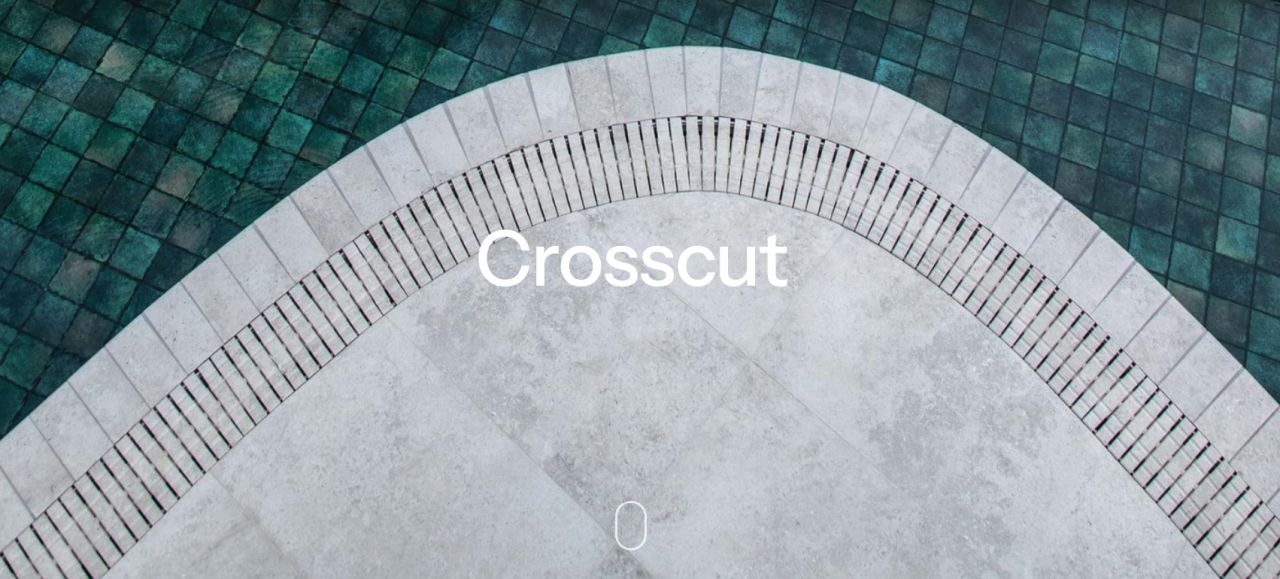 37,5x75 CROSSCUT CLOUD C3 R11 szürke Csúszásmentes Medence Körüli tér Burkolat