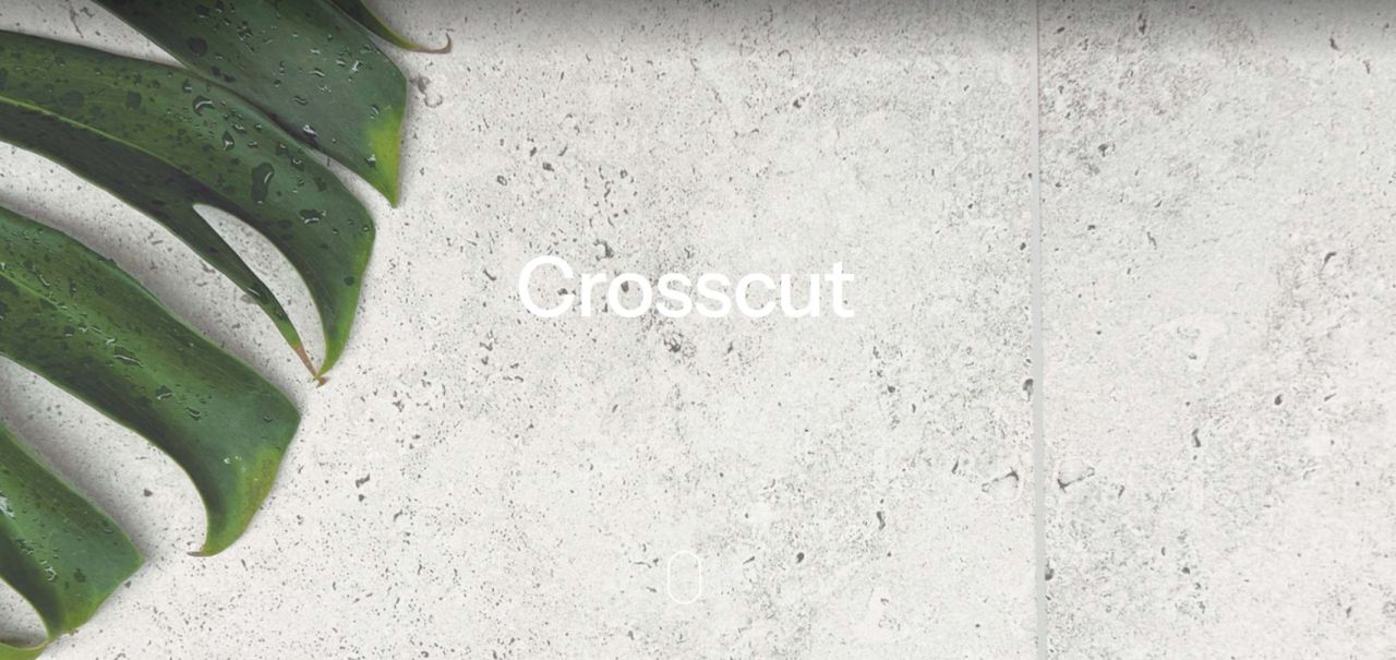 37,5x75 CROSSCUT CLOUD matt szürke Medence Gres Burkolat