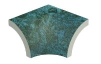 OCEAN CAYMAN csatlakozó idom 1 homorú és 2 domború hajlatelemhez