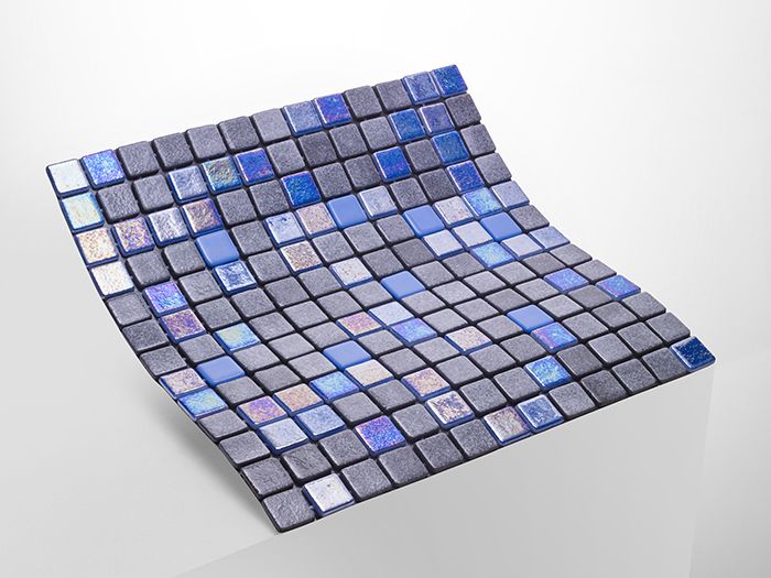 Kék Columbia Blu Tabit Fluoreszkáló Mix Medence Mozaik
