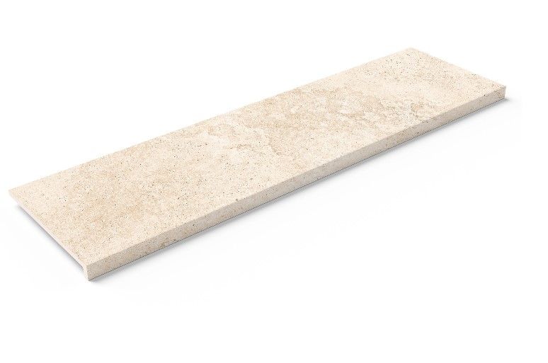 32,6x120 CROSSCUT PETRA Bézs R11 Csúszásmentes EGYSZERŰ SZÖGLETES LÉPCSŐFOK 32,6x120 CROSSCUT PETRA Bézs R11 Csúszásmentes EGYSZERŰ SZÖGLETES LÉPCSŐFOK