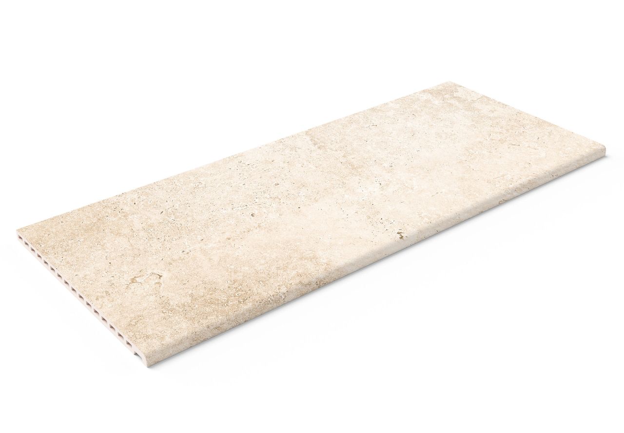 50x120x2,5 MAYA CROSSCUT PETRA bézs MEDENCE SZEGÉLYKŐ