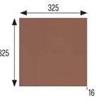 33X33 GRES COTTO MEDENCE BURKOLAT PIROS 33X33 GRES COTTO MEDENCE BURKOLAT PIROS