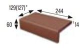 GRES COTTO ASZIMMETRIKUS ÉL PIROS GRES COTTO ASZIMMETRIKUS ÉL PIROS