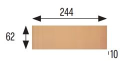 GRES 25x6 LÉPCSŐ HOMLOKLAP BURKOLAT TERMÉSZETES GRES 25x6 LÉPCSŐ HOMLOKLAP BURKOLAT TERMÉSZETES