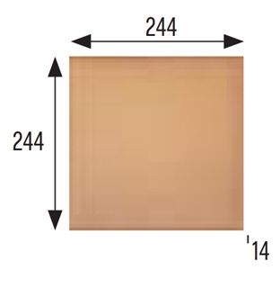 GRES NATURAL 25X25 BURKOLAT TERMÉSZETES 