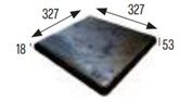 33x33 METAL GRES ÍVESÍTETT LÉPCSŐ BELÉPŐLAP sarokzáró FEKETE 33x33 METAL GRES ÍVESÍTETT LÉPCSŐ BELÉPŐLAP sarokzáró FEKETE