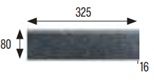 33x8 METAL GRES GYÁRI LÁBAZATI SZEGÉLYLAP PIROS 33x8 METAL GRES GYÁRI LÁBAZATI SZEGÉLYLAP PIROS